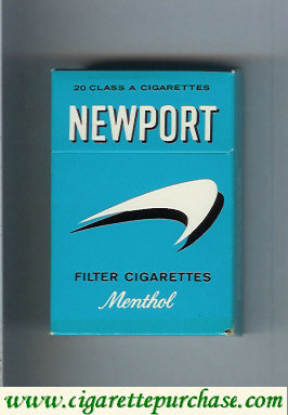 Newport Menthol old design Filter Cigarettes hard box